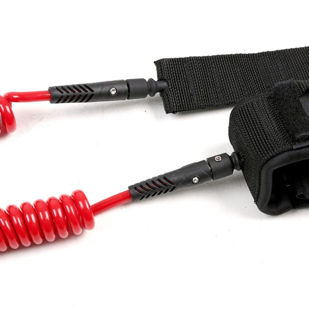 Two Bare Feet Deluxe Coiled Swivel Leash Extra Image 2